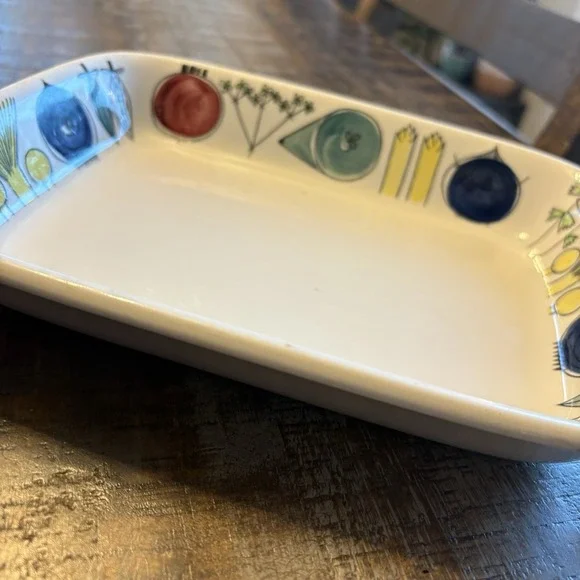 MCM Rorstrand Picknick Dish Platter #24 Marianne Westman Swedish Ovenware - Picture 8 of 10